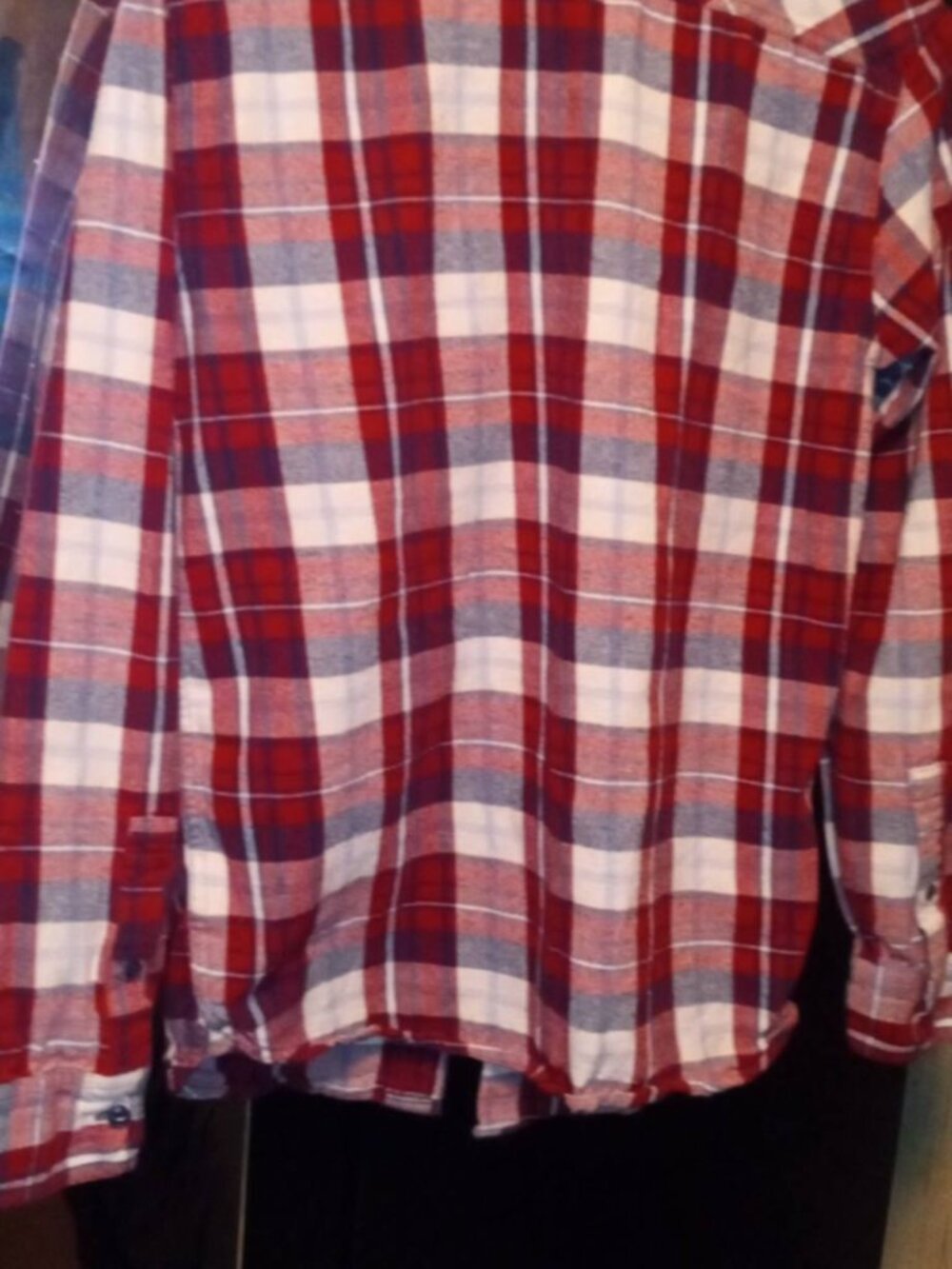 levi's flannel small mens 100% cotton - Picture 2 of 2